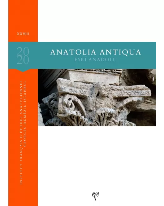 Anatolia Antiqua XXVIII