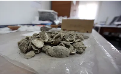 Aydın’daki Tepecik Höyüğü’nde 3.500 Yıllık Midye Kabukları Ortaya Çıkarıldı Aydın’daki Tepecik Höyüğü’nde 3.500 Yıllık Midye Kabukları Ortaya Çıkarıldı