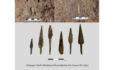 Malazgirt Savaşı'ndan İzler: Ok Uçları Gün Yüzüne Çıkarıldı Malazgirt Savaşı'ndan İzler: Ok Uçları Gün Yüzüne Çıkarıldı