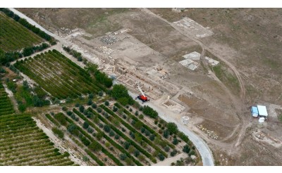 Toprak Erozyonuyla Korunan Tripolis Antik Kenti Gün Yüzüne Çıkıyor