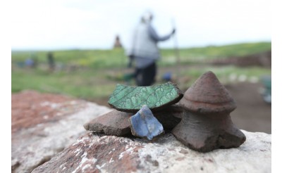 Ani Ören Yeri'nde yeni kazı sezonu başladı.
