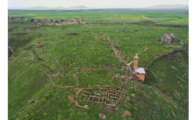 Ani Ören Yeri'nde yeni kazı sezonu başladı.