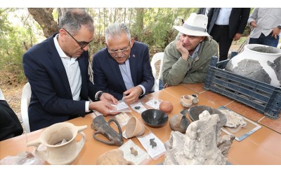 Kültepe Höyüğü'nde 7 bin yıllık eserler bulundu