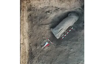 Blaundos Antik Kenti'nde Roma Döneminden Kadın Heykeli Gün Yüzüne Çıkarıldı Blaundos Antik Kenti'nde Roma Döneminden Kadın Heykeli Gün Yüzüne Çıkarıldı