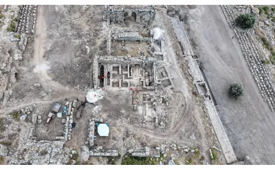 Sillyon Antik Kenti'nde Roma ve Beylikler Dönemine Ait Hamam Bulundu