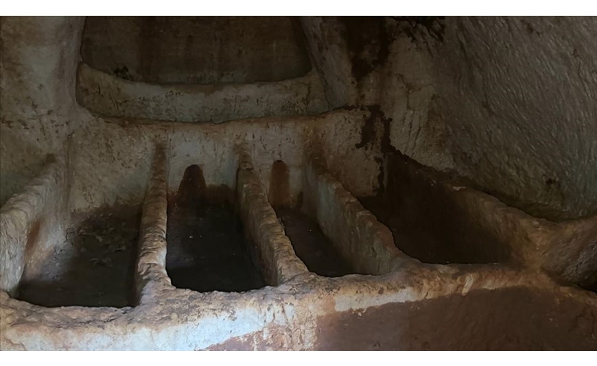 Perre Antik Kenti'nde oda mezar bulundu