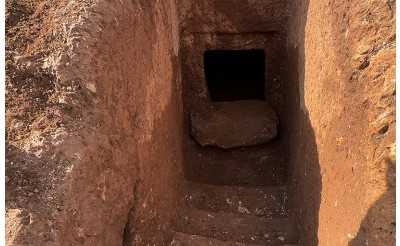 Perre Antik Kenti'nde oda mezar bulundu