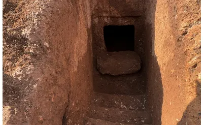 Perre Antik Kenti'nde oda mezar bulundu