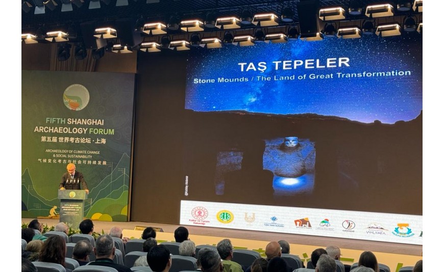 Çin'de düzenlenen 5. Şangay Arkeoloji Forumu'nda Karahantepe, 2023 yılının en önemli 9 "Saha Keşif ve Araştırma” projesi arasına seçildi.