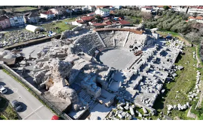 1800 yıllık İznik Roma Tiyatrosu'nda restorasyon tamamlandı