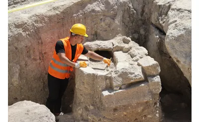 Nevşehir'de Kapalı Yolda Nekropol Bulundu