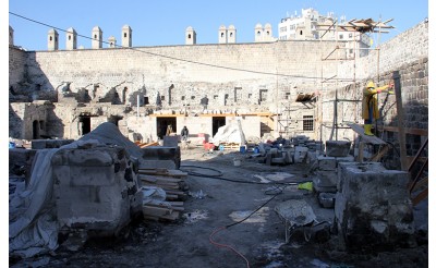 Kervanların mekanı 504 yıllık hanın restorasyonu bitmek üzere