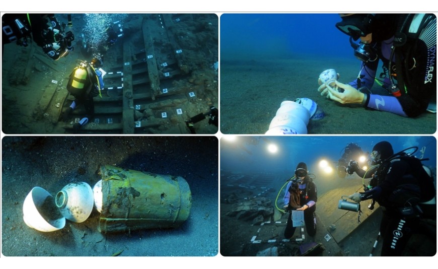 Datça'daki Osmanlı dönemi Kızlan Osmanlı batığında yeni buluntular Datça'daki Osmanlı dönemi Kızlan Osmanlı batığında yeni buluntular