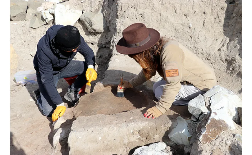 Amasya'daki Oluz Höyük kazılarında Medler'e ait yeni kalıntılar bulundu