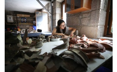 Assos'un Bothros çöplüğünde yeni buluntular 