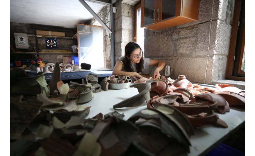 Assos'un Bothros çöplüğünde yeni buluntular 