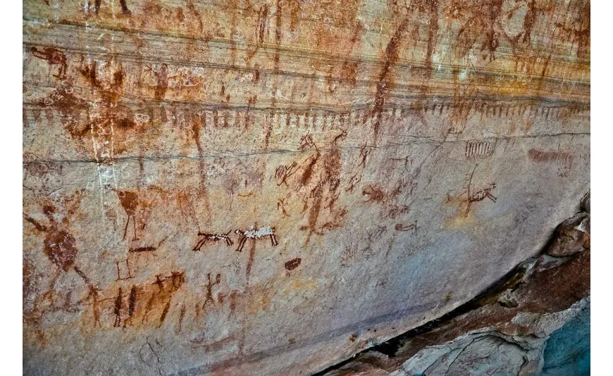 Serra da Capivara Ulusal Parkı'nın Kaya Resimleri