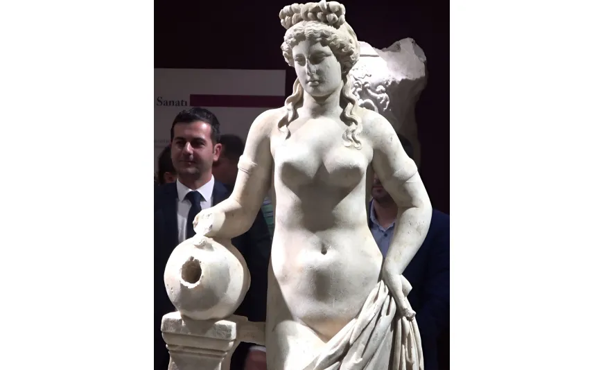 In September, the Nymph statue, which was found during the Gymnasium excavations carried out in the Amasra district of Bartı and dated to the 2nd century AD, started to be exhibited in the Amasra Museum. 