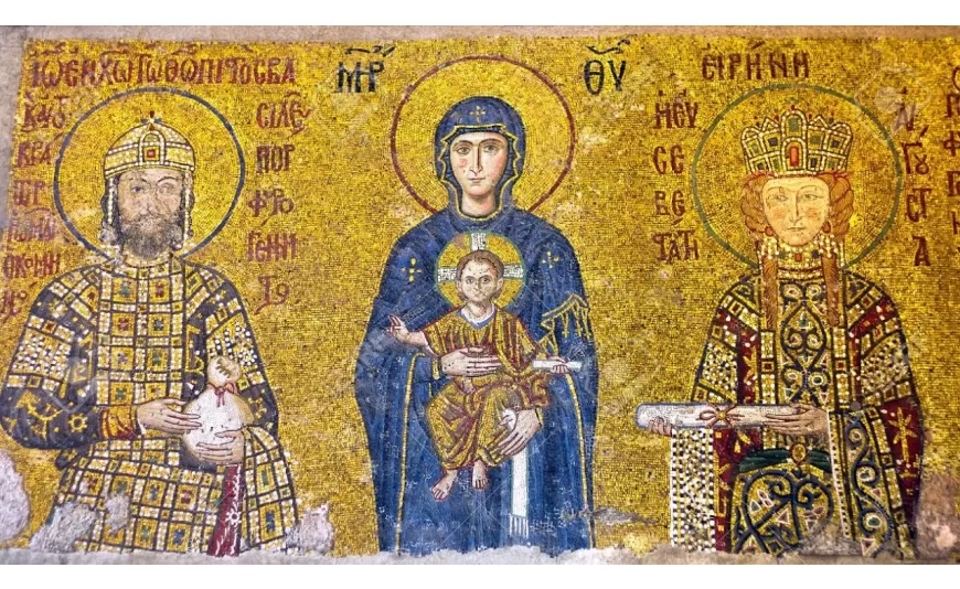 Bizans Dönemi'nde Duvar Resmi ve Mozaik