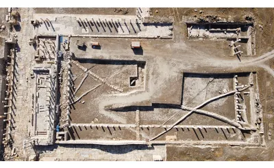 Denizli'deki antik kentte Kurtuluş Savaşı döneminden kalma siper tespit edildi