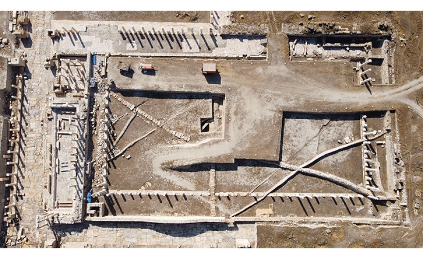 Denizli'deki antik kentte Kurtuluş Savaşı döneminden kalma siper tespit edildi