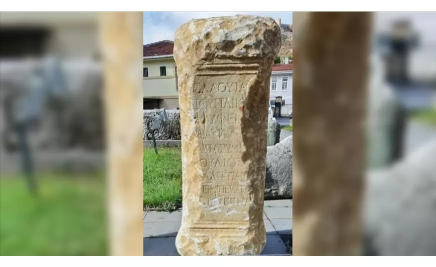 Kastamonu'da mezar steli bulundu
