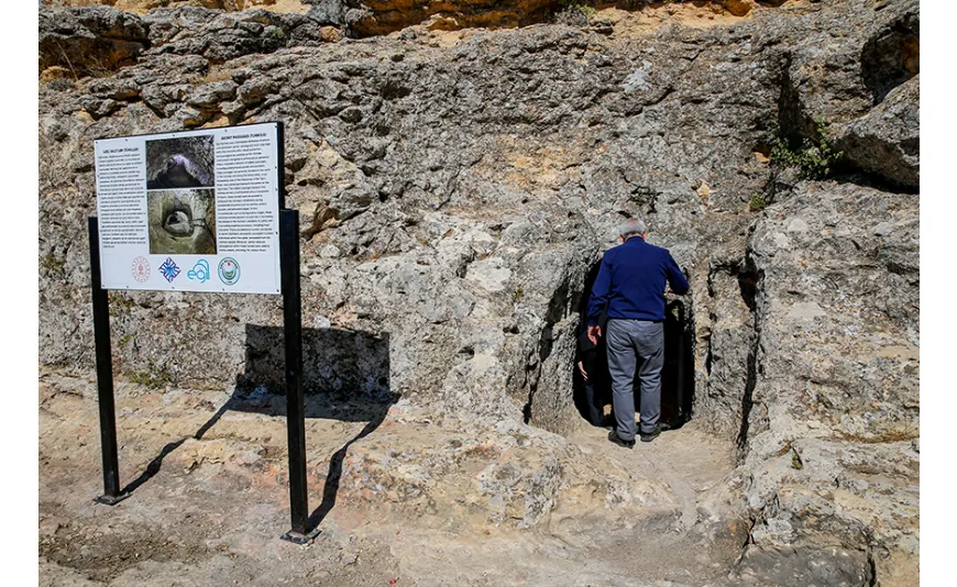 Eğil'deki antik tüneller turizme kazandırıldı