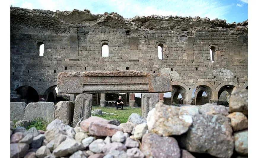 Karaman'da "Binbir Kilise" olarak bilinen alanda dini yapılar keşfedildi