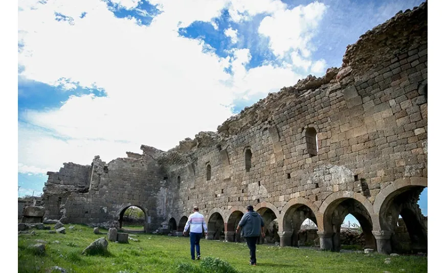 Karaman'da "Binbir Kilise" olarak bilinen alanda dini yapılar keşfedildi