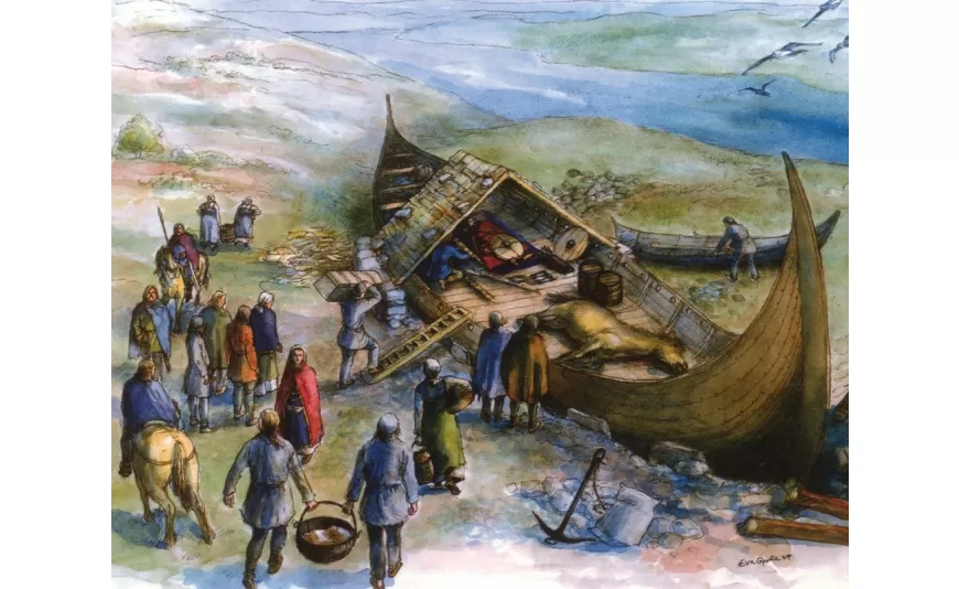 Vikinglerde Cenaze Töreni