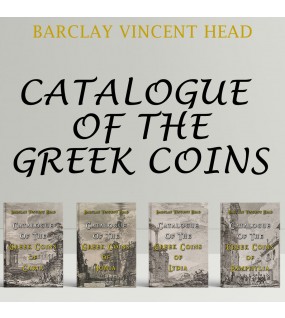 Catalogue Of The Greek Coins Dörtlü Set