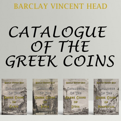 Catalogue Of The Greek Coins Dörtlü Set