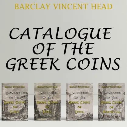 Catalogue Of The Greek Coins Dörtlü Set
