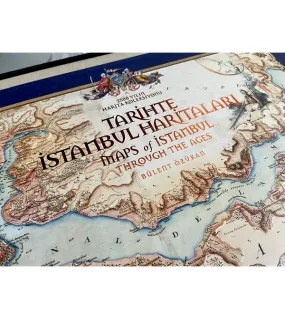 Tarihte İstanbul Haritaları (Özel Üretim Kutulu)