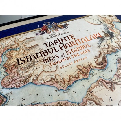 Tarihte İstanbul Haritaları (Özel Üretim Kutulu)