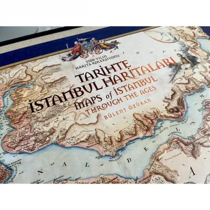 Tarihte İstanbul Haritaları (Özel Üretim Kutulu)