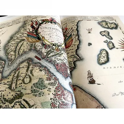 Tarihte İstanbul Haritaları (Özel Üretim Kutulu)