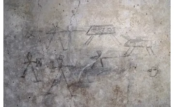 Pompeii'de Gladyatörleri Betimleyen Antik Graffitiler Keşfettiler Pompeii'de Gladyatörleri Betimleyen Antik Graffitiler Keşfettiler
