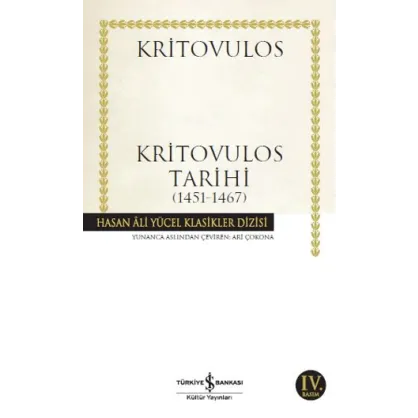 Kritovulos Tarihi (1451-1467) Kritovulos Tarihi (1451-1467)