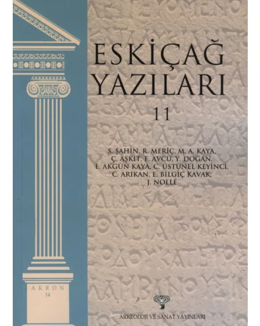 Eskiçağ Yazıları 11 - Akron 14