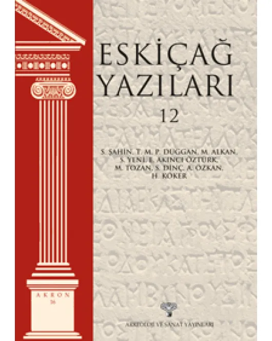 Eskiçağ Yazıları 12 / Akron 16