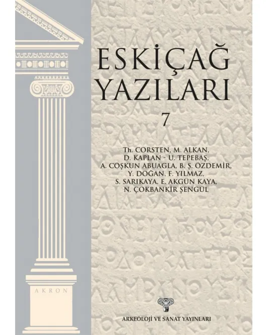 Eskiçağ Yazıları 7 - Akron 9