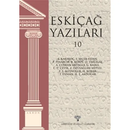 Eskiçağ Yazıları 10 - Akron 13