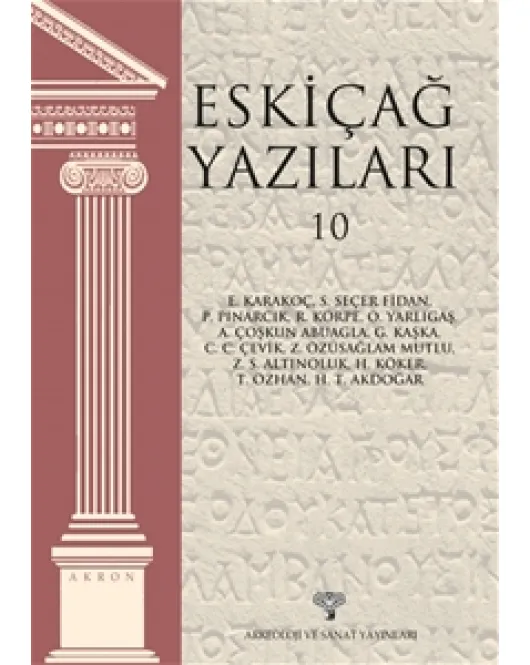 Eskiçağ Yazıları 10 - Akron 13